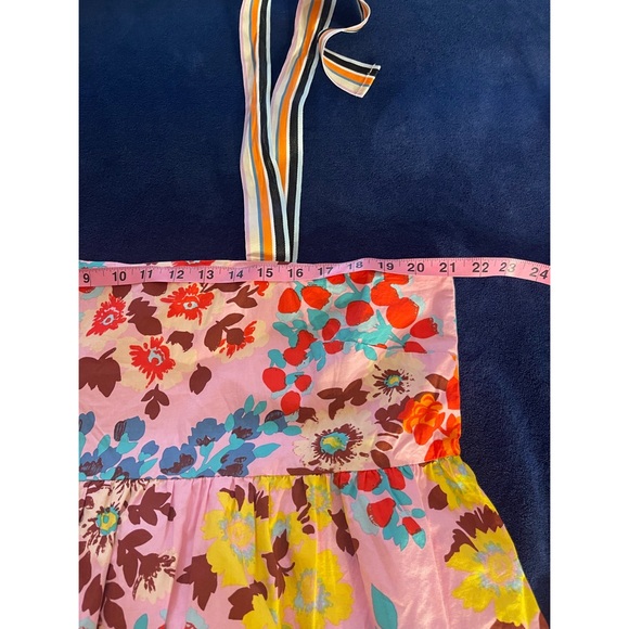 Anthropologie Peter Som Flouncy Floral Mini Dress Like New SZ XL - Picture 11 of 16